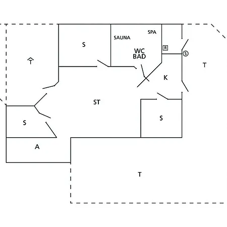 度假居 Gorgeous In With Kitchen 内克瑟